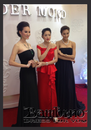 ชุดราตรี เช่าที่แบมบี้ เวดดิ้ง ห้วยขวาง