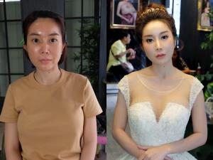 แต่งหน้าทำผมเจ้าสาว เช่าที่แบมบี้ เวดดิ้ง ห้วยขวาง